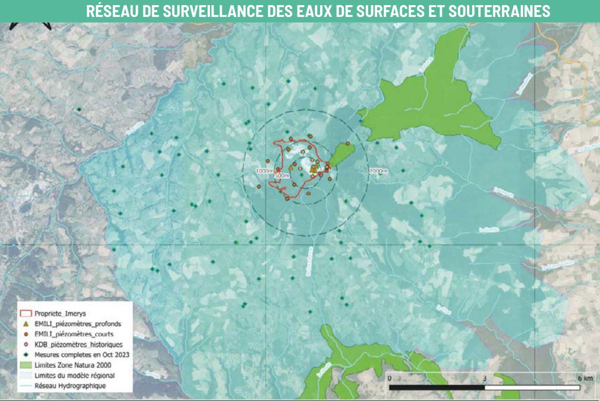 carte piezometre